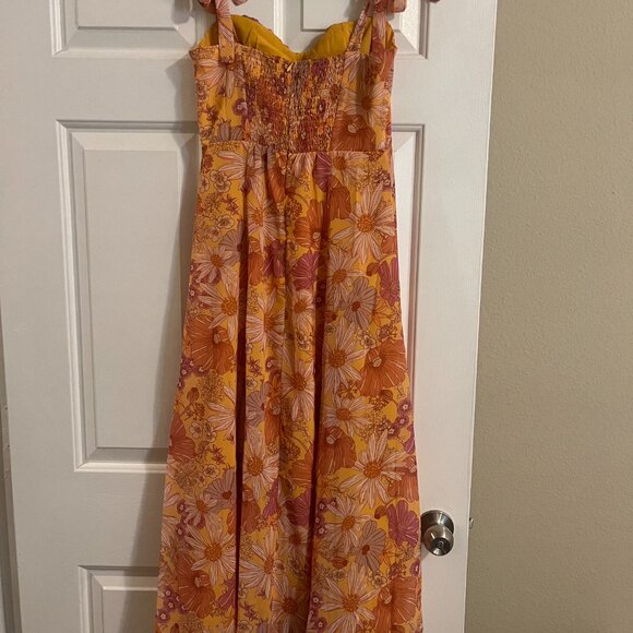 Midi Formal Floral Dress - Picture 2 of 4